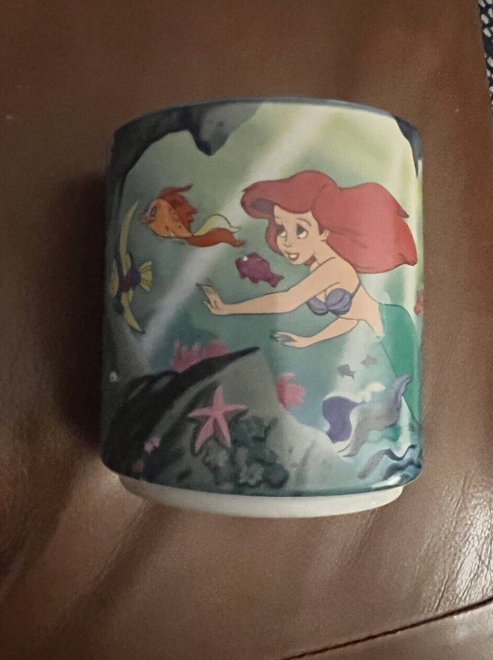 VTG Disney The Little Mermaid Ariel Coffee Mug Cup Made in Japan